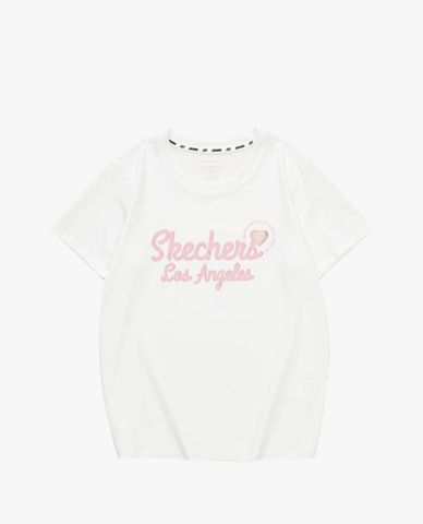  SKECHERS - Áo thun nữ tay ngắn thời trang 