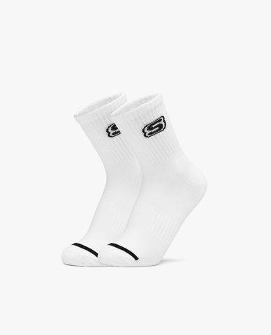  SKECHERS - Pack 3 đôi vớ nữ in logo thời trang 