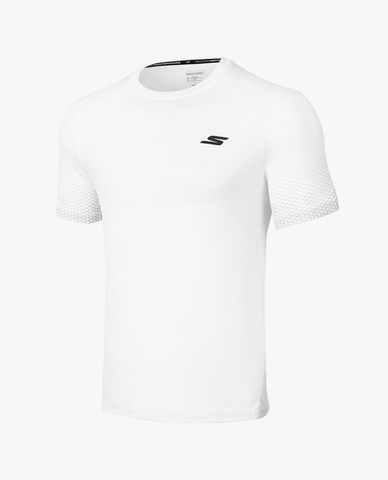  SKECHERS - Áo thun thể thao nam tay ngắn thời trang 