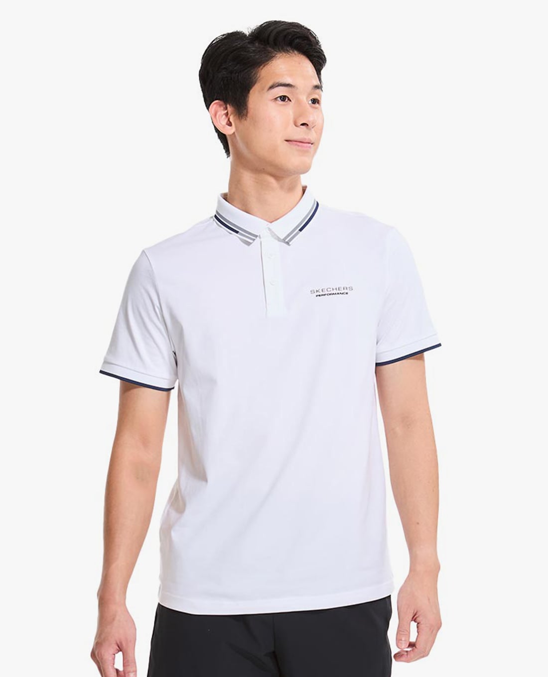 SKECHERS - Áo polo nam cổ bẻ tay ngắn Godri Cooling