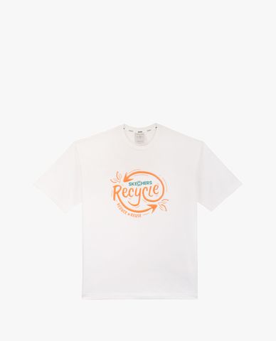  SKECHERS - Áo thun nam phom suông tay ngắn năng động 