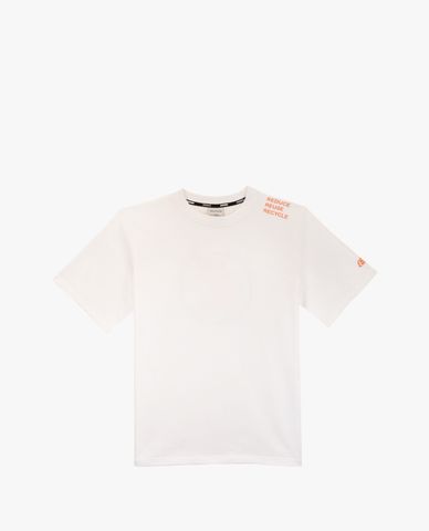  SKECHERS - Áo thun nữ phom suông tay ngắn năng động 