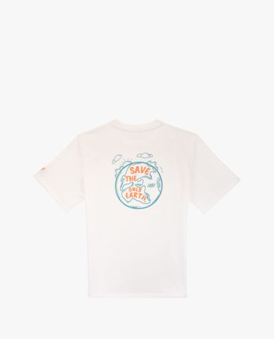  SKECHERS - Áo thun nữ phom suông tay ngắn năng động 