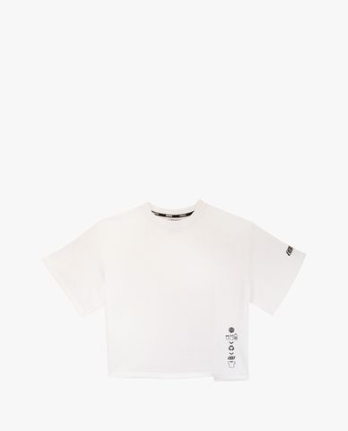  SKECHERS - Áo thun nữ phom croptop năng động 