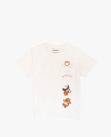  SKECHERS - Áo thun trẻ em tay ngắn năng động 