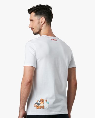  SKECHERS - Áo thun tay ngắn năng động We Bare Bears 