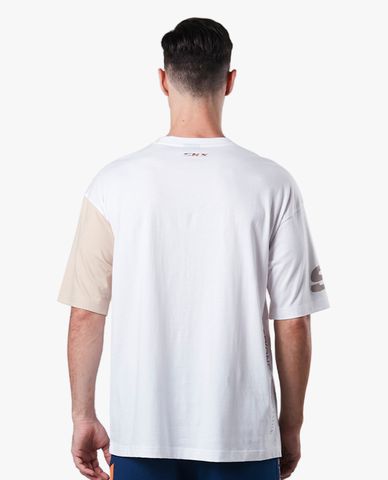  SKECHERS - Áo thun phom rộng tay lỡ thời trang 