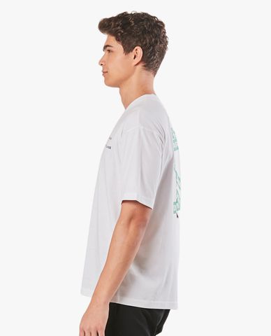  SKECHERS - Áo thun unisex ngắn tay phom suông Demon Slayer 