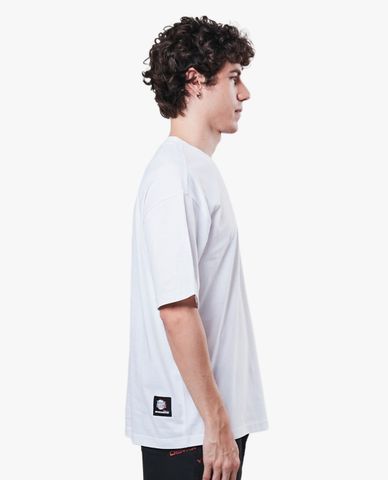  SKECHERS - Áo thun unisex ngắn tay phom suông Demon Slayer 