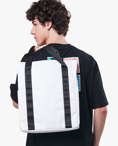  SKECHERS - Túi tote unisex chữ nhật Demon Slayer 