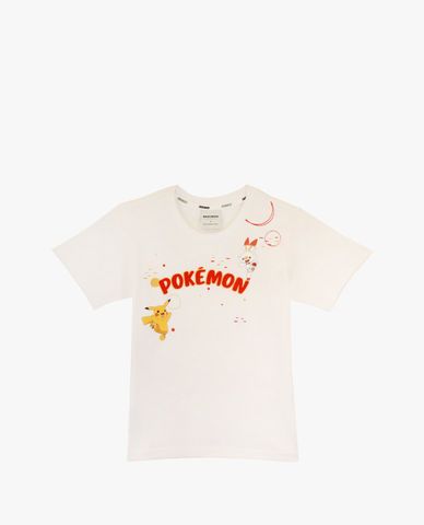  SKECHERS - Áo thun trẻ em tay ngắn Pokémon 