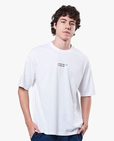  SKECHERS - Áo thun unisex ngắn tay phom suông Pokémon 