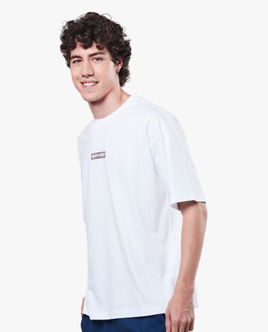  SKECHERS - Áo thun unisex ngắn tay phom suông Pokémon 