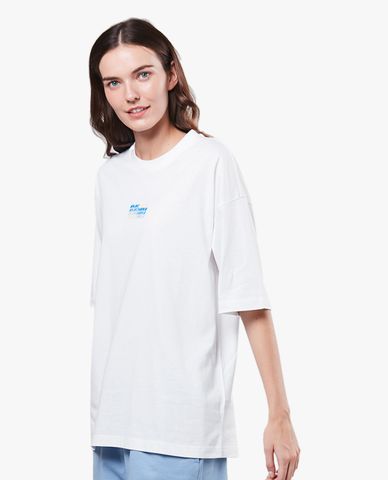  SKECHERS - Áo thun unisex ngắn tay phom suông Pokémon 