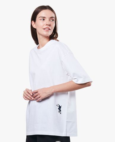  SKECHERS - Áo thun unisex ngắn tay phom suông Pokémon 