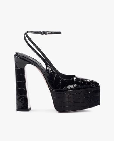  LE SILLA - Giày sandals cao gót nữ mũi nhọn Chanel Nina 