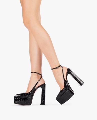  LE SILLA - Giày sandals cao gót nữ mũi nhọn Chanel Nina 