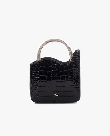  LE SILLA - Túi xách cách điệu phối quai đính đá Ivy 