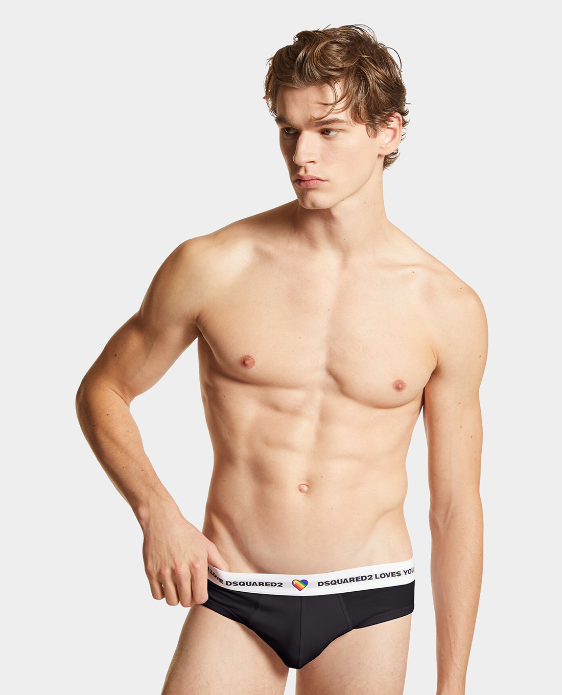 DSQUARED2 - Quần lót nam tam giác phối logo Pride Brief