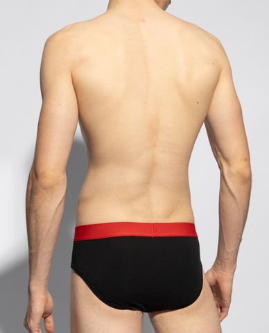  DSQUARED2 - Quần lót nam tam giác phối logo thời trang 