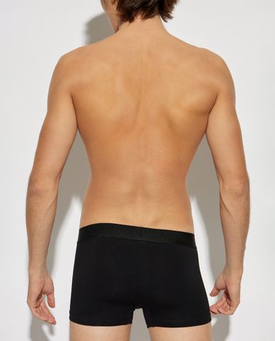  DSQUARED2 - Quần boxer nam Black Logo 