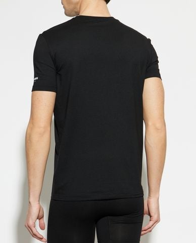  DSQUARED2 - Áo thun nam cổ tròn tay ngắn phối logo 