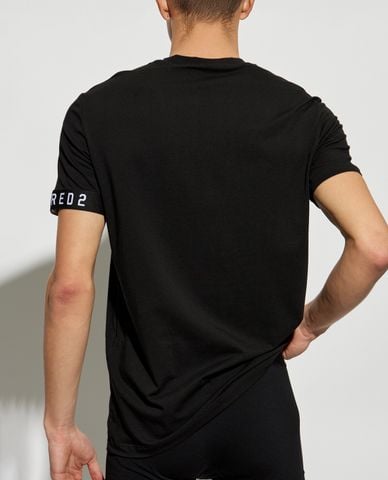  DSQUARED2 - Áo thun nam cổ tròn tay ngắn From The Underwear Line 