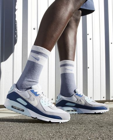  NIKE - Giày sneakers nam cổ thấp phối màu thời trang 