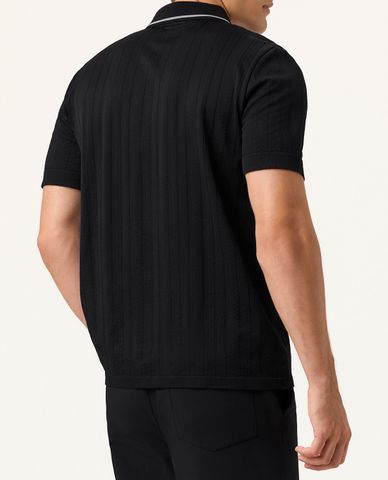  FILA - Áo polo nam phối khoá zip Challenger 