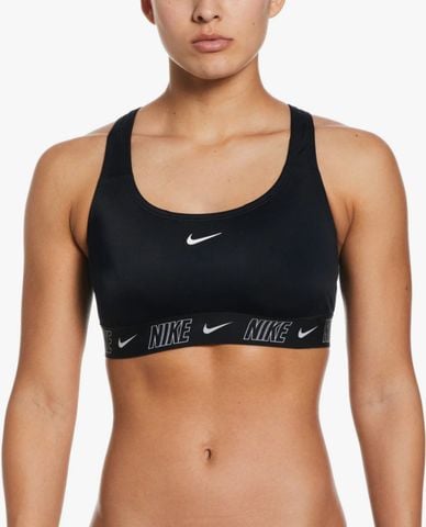  NIKE SWIM - Áo bơi nữ sát nách Fusion Logo Tape Racerback 