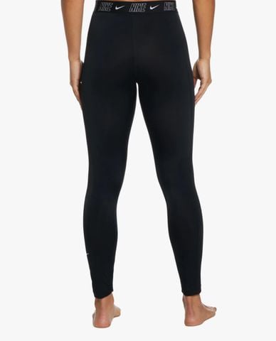  NIKE SWIM - Quần bơi nữ lưng thun phom legging Fusion Logo Tape 