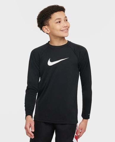  NIKE SWIM - Áo bơi bé trai cổ tròn tay dài Hydroguard 