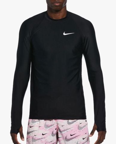  NIKE SWIM - Áo bơi nam cổ tròn tay dài Hydroguard 