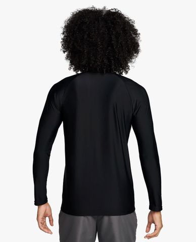  NIKE SWIM - Áo bơi nam cổ tròn tay dài phối zip 3D 