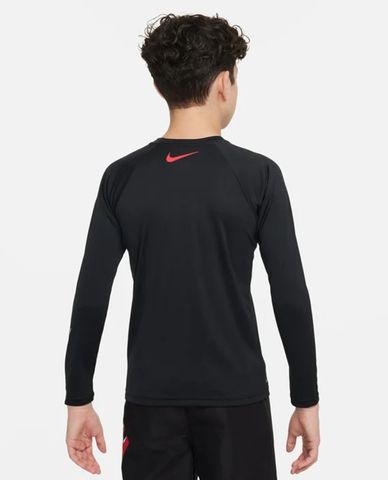  NIKE SWIM - Áo bơi bé trai cổ tròn tay dài Hydroguard 