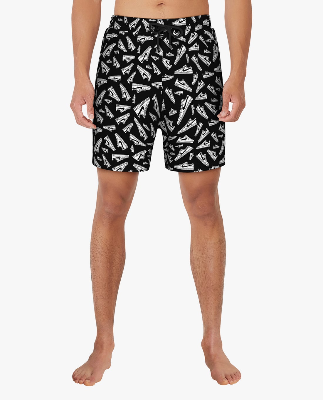 NIKE SWIM - Quần bơi nam lưng thun in họa tiết 7