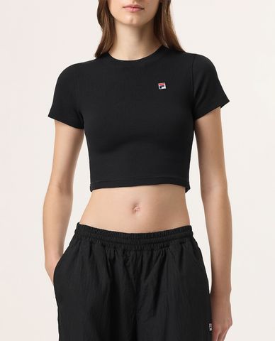  FILA - Áo croptop nữ Hailey Bieber 