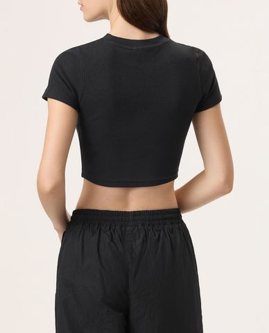  FILA - Áo croptop nữ Hailey Bieber 
