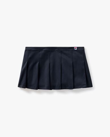  FILA - Chân váy xếp li mini Hailey Bieber 