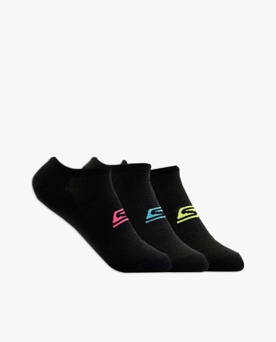  SKECHERS - Set 3 đôi vớ nữ cổ thấp 