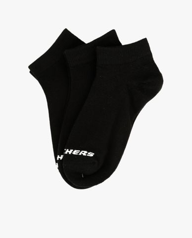  SKECHERS - Set 3 đôi vớ cổ thấp thời trang Non Terry Ankle 