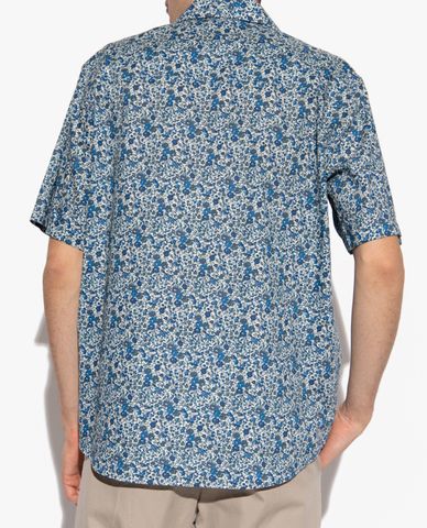  DSQUARED2 - Áo sơ mi nam ngắn tay phom suông Bowling 