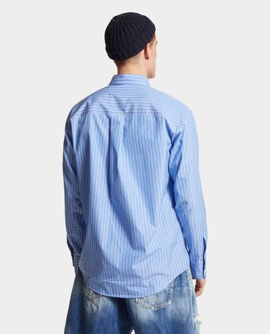  DSQUARED2 - Áo sơ mi nam tay dài phối hình độc đáo Peaky Lake 