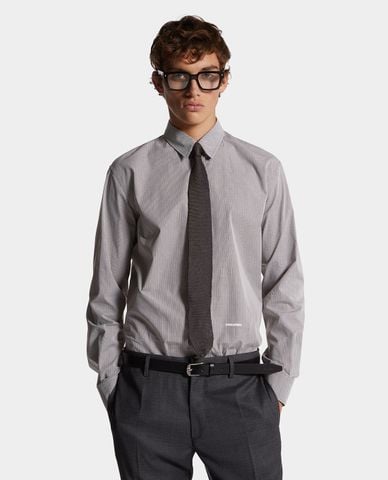  DSQUARED2 - Áo sơ mi nam cổ bẻ tay dài Relax 