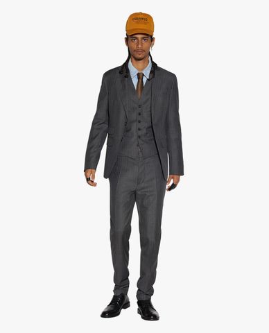  DSQUARED2 - Bộ âu phục nam một hàng nút London 