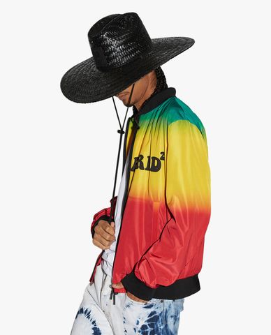  DSQUARED2 - Áo khoác bomber nam tay dài Classic 