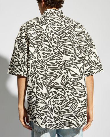  DSQUARED2 - Áo sơ mi nam cổ bẻ tay ngắn Icon New Generation 