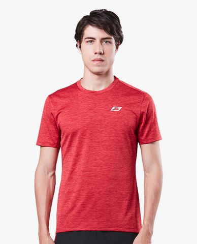 SKECHERS - Áo thun thể thao nam tay ngắn hiện đại Training 