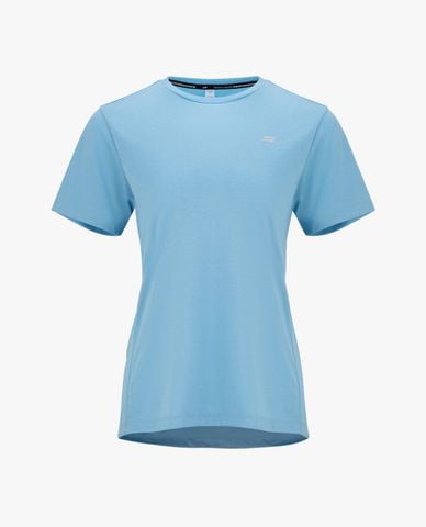  SKECHERS - Áo thun thể thao nữ cổ tròn tay ngắn năng động 