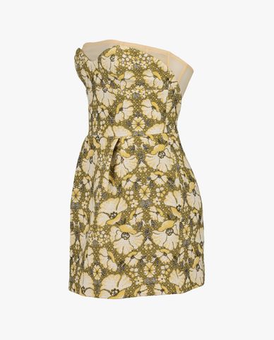  DSQUARED2 - Đầm body mini cúp ngực hở lưng thời trang 